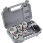 Bosch 2608580803 9pc HSS Bi-Metal Plumbers Holesaw Set