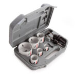 Bosch 2608580804 9pc HSS Bi-Metal Electricians Holesaw Set