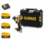 DeWalt DCF887P3 18v XR Brushless 3 Speed Impact Driver (3 x 5.0Ah Li-ion Batteries)