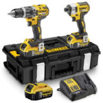 DeWalt DCK266P3 18v XR Brushless Combi Drill and Impact Driver Twin Kit C/W 3 x 5ah Batteries