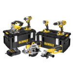 DeWalt DCK694P3 18V XR Cordless 6 Piece Kit with 3 x 5.0Ah Batteries and 2 Cases