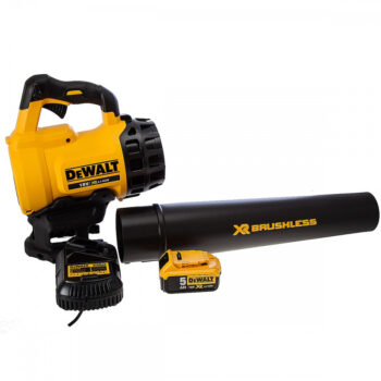 DeWalt DCM562P1 18V Brushless Outdoor Blower with 1 x 5.0Ah Battery, Charger