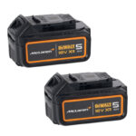 Dewalt x Mclaren DCB184 5.0ah Batteries Twin Pack