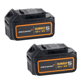Dewalt x Mclaren DCB184 5.0ah Batteries Twin Pack