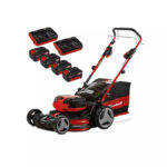 Einhell 3413200 Einhell GP-CM 36/47 S HW Li 36V (Twin 18V) Brushless Lawn Mower, 4x 4.0Ah Batteries & 2x Twin Chargers