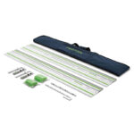 Festool 577932 Guide Rail Kit FS1400/2 – 2 x 1.4 Guide Rails, Connector, Bag and 2 x Clamps