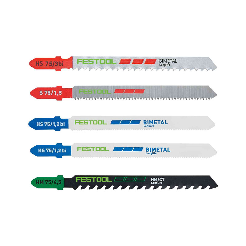 Festool 578072 Jigsaw Blade Set STS-Sort/21 P/M/B (Plastic/Metal and Construction Materials) 21pc Festool 578072 Jigsaw Blade Set STS-Sort/21 P/M/B (Plastic/Metal and Construction Materials) 21pc