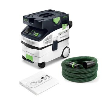 Festool 578326 CTM MIDI I CLEANTEC Wet and Dry Mobile Dust Extractor 15L 230V