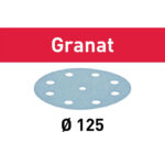 Festool Abrasive Sheet Granat STF D125/8 – Pack of 10 – Select Grit