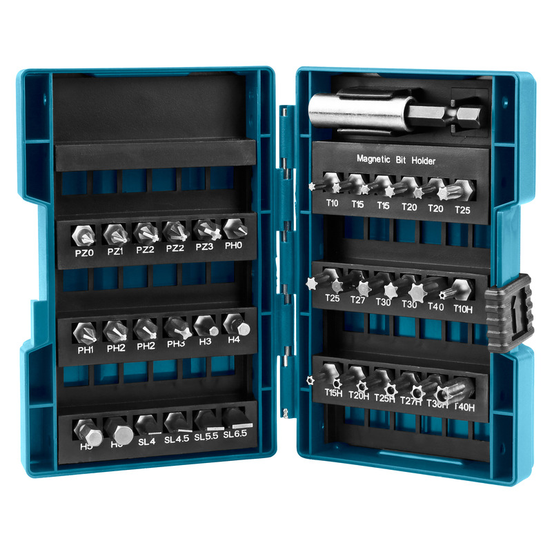 Makita B-28606 37pc Screwdriver Bit Set Makita B-28606 37pc Screwdriver Bit Set