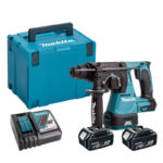 Makita DHR242RTJ 18V Cordless Brushless SDS+ Rotary Hammer Drill Set With 2x5Ah Batts