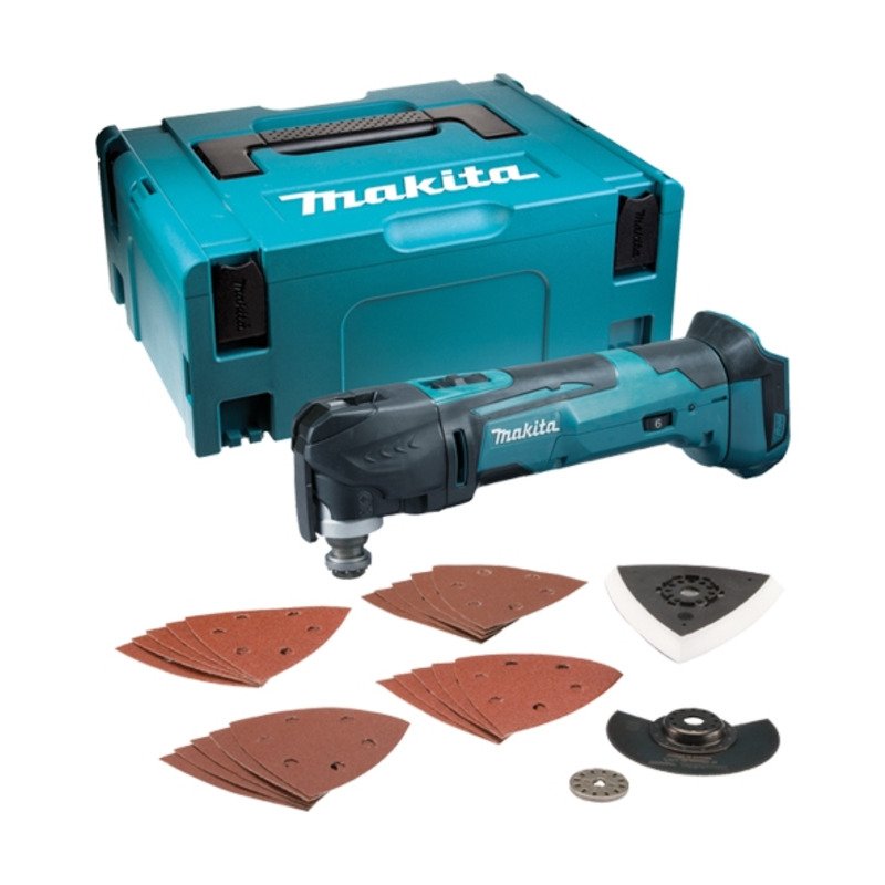 Makita DTM51ZJX7 18V LXT Keyless Blade Change Multi-Tool with Case and Accessories (Body Only) Makita DTM51ZJX7 18V LXT Keyless Blade Change Multi-Tool with Case and Accessories (Body Only)