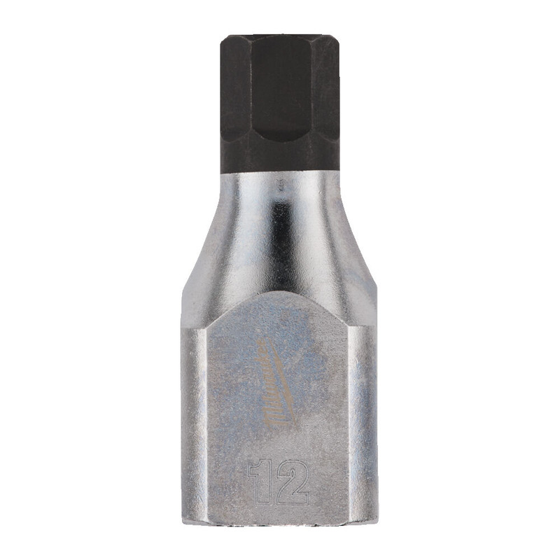 Milwaukee 1/2" Drive Hex Bit Socket Milwaukee 1/2" Drive Hex Bit Socket
