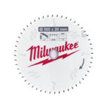 Milwaukee 4932479087 Circular Saw Blade CSB P ALU 165x20x1.6x52 ATB