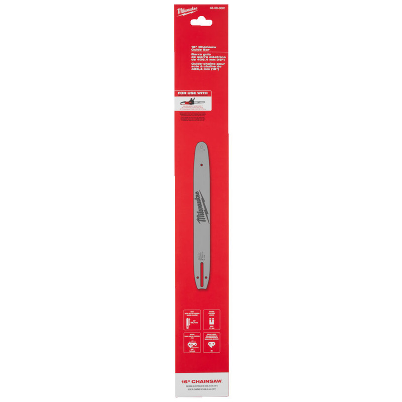 Milwaukee 4932480174 16" / 40cm Guide Bar For M18FCHS Milwaukee 4932480174 16" / 40cm Guide Bar For M18FCHS