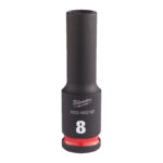 Milwaukee 4932480282 8mm 3/8" Impact Socket Deep