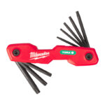 Milwaukee 4932480979 8pc Torx Folding Hex Key Set