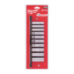 Milwaukee 4932492509 10pc 3/8" Drive Metric Deep Chrome Socket Set
