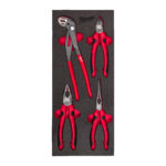Milwaukee 4932493631 4pc Pliers Foam Insert Set Steel Storage