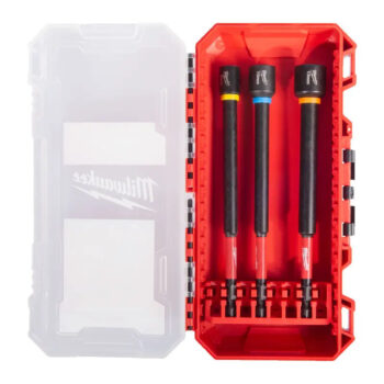 Milwaukee 4932499426 3pc Shockwave Long Nut Driver Set