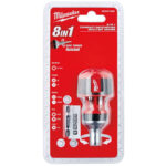 Milwaukee 8in1 Compact Ratcheting Multibit Screwdriver - Universal