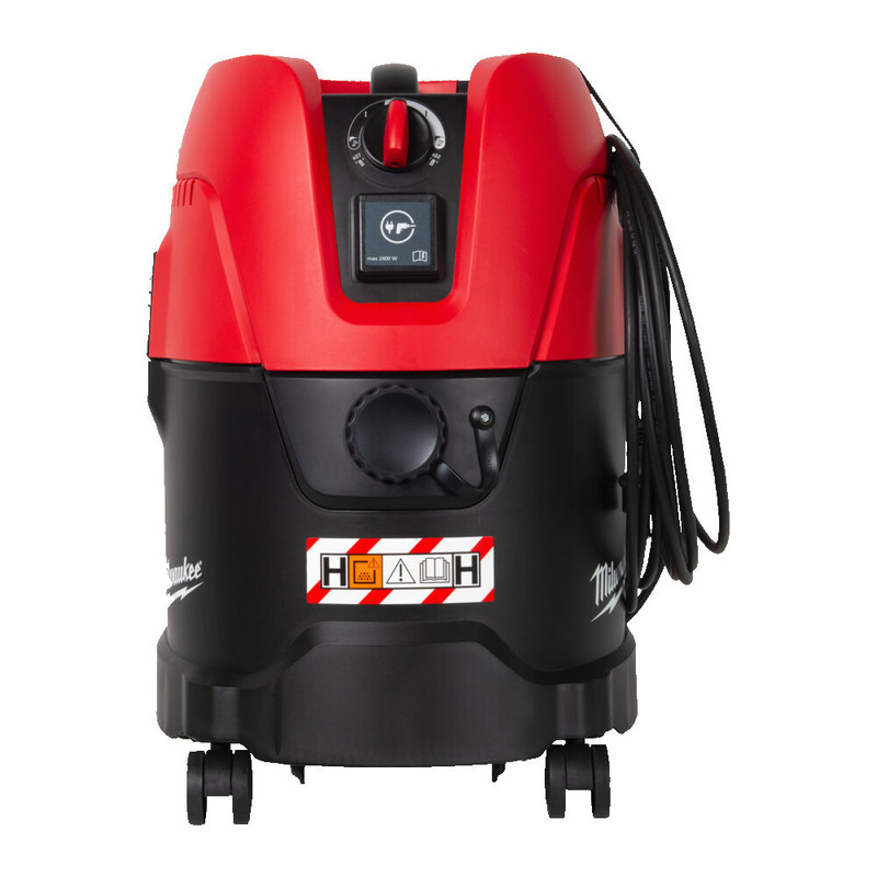 Milwaukee AS2-250EM 25L M Class Dust Extractor 240v Milwaukee AS2-250EM 25L M Class Dust Extractor 240v