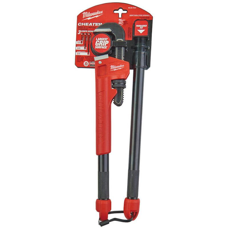 Milwaukee Cheater - Adaptable Pipe Wrench Milwaukee Cheater - Adaptable Pipe Wrench