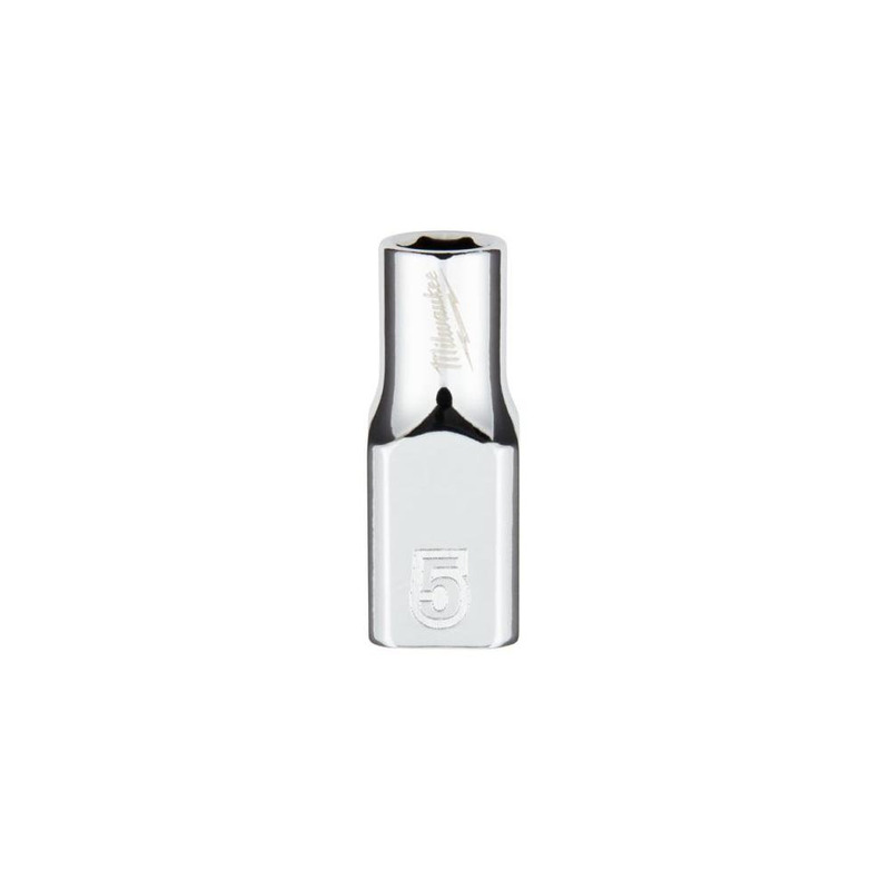 Milwaukee Chrome 1/4" Drive Socket Metric - Select Size Milwaukee Chrome 1/4" Drive Socket Metric - Select Size