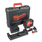 Milwaukee L4CLLP-301C USB Rechargeable Green Cross Line Laser with Plumb Points
