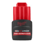 Milwaukee M12HB2.5 12v High Output 2.5ah Battery