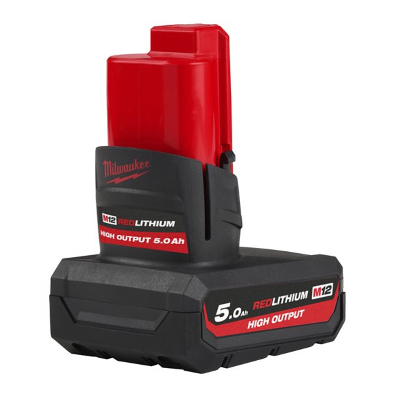 Milwaukee M12HB5 12v 5ah High Output Battery Milwaukee M12HB5 12v 5ah High Output Battery