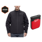 Milwaukee M12HJBL6 M12 12v Heated Jacket – Hexon Heat Technology – Naked With Heated Gear Power Source 4932492907 IRPSU3-0