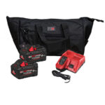 Milwaukee M18 8.0ah Forge Energy Bundle In PTM Bag – 2 x M18FB8, Fast Charger in Bag