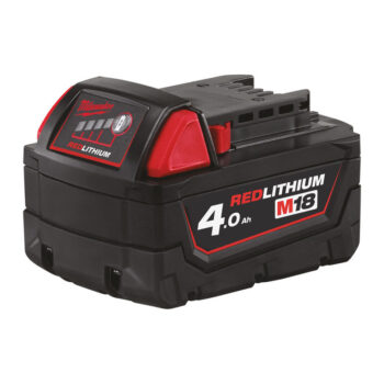 Milwaukee M18B4 18V 4.0Ah RedLithium-Ion Battery