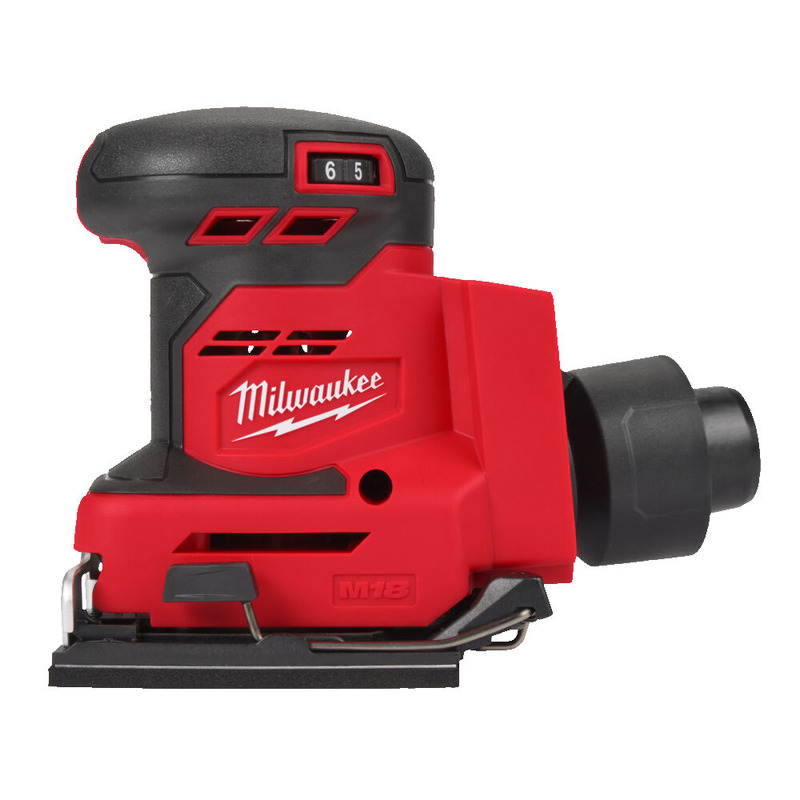 Milwaukee M18BQSS-0 18v 1/4" Sheet Sander Naked Milwaukee M18BQSS-0 18v 1/4" Sheet Sander Naked