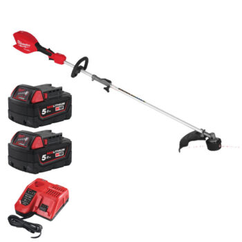 Milwaukee M18FOPHLTKIT2-502 18v Fuel Outdoor Power Head Gen 2 Naked Quik-Lok Kit - 2 x 5.0ah Batteries & Charger
