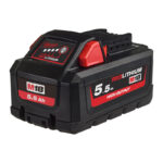 Milwaukee M18HB5 18V 5.5Ah RedLithium-Ion High Output Battery