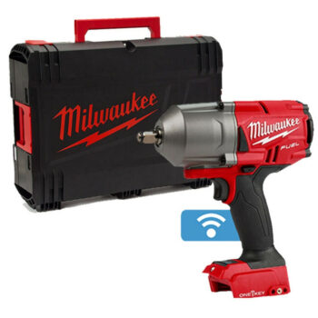 Milwaukee M18ONEFHIWF12-0X One-Key Fuel Brushless High-Torque 1/2" Impact Wrench with Friction Ring & Case (Body Only)
