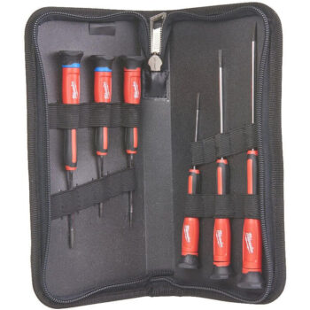 Milwaukee Precision Screwdriver Set - Pack of 6