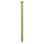 Timco Concrete Screws - TX - Flat Countersunk - Yellow Various Sizes Pack of 100