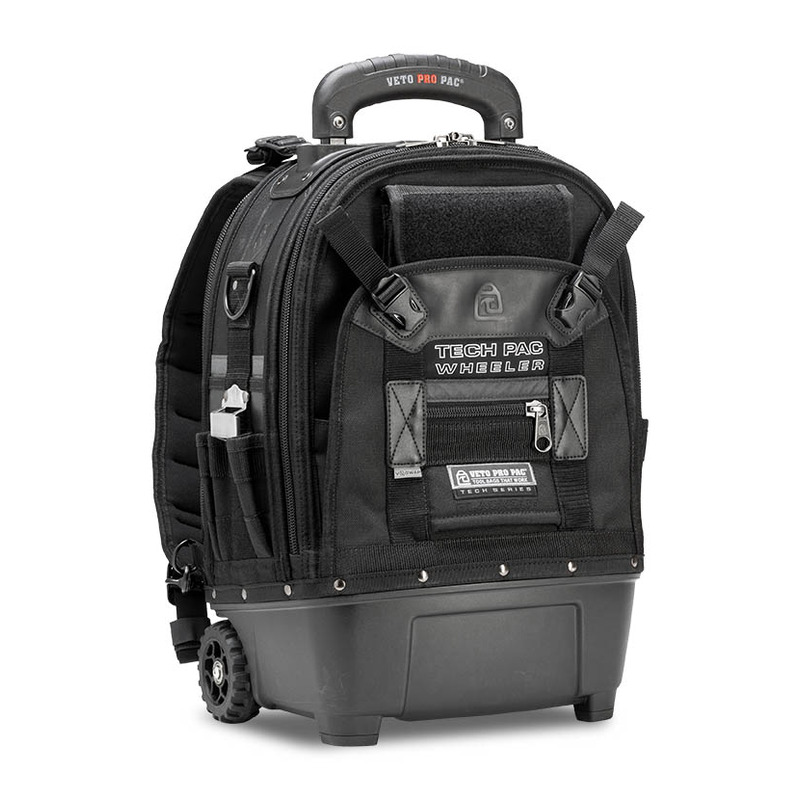 Veto AX3709 Tech Pac Wheeler Blackout Rolling Backpack Veto AX3709 Tech Pac Wheeler Blackout Rolling Backpack