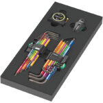Wera 9740 Foam Insert L-key Set 1, 20pc
